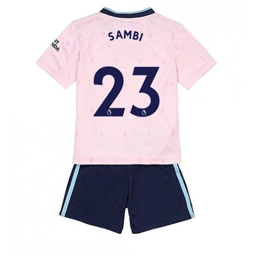 Arsenal Albert Sambi Lokonga #23 Tredjedraktsett Barn 2022-23 Kortermet (+ Korte bukser) Arsenal Albert Sambi Lokonga #23 Tredjedraktsett Barn 2022-23 Kortermet (+ Korte bukser)